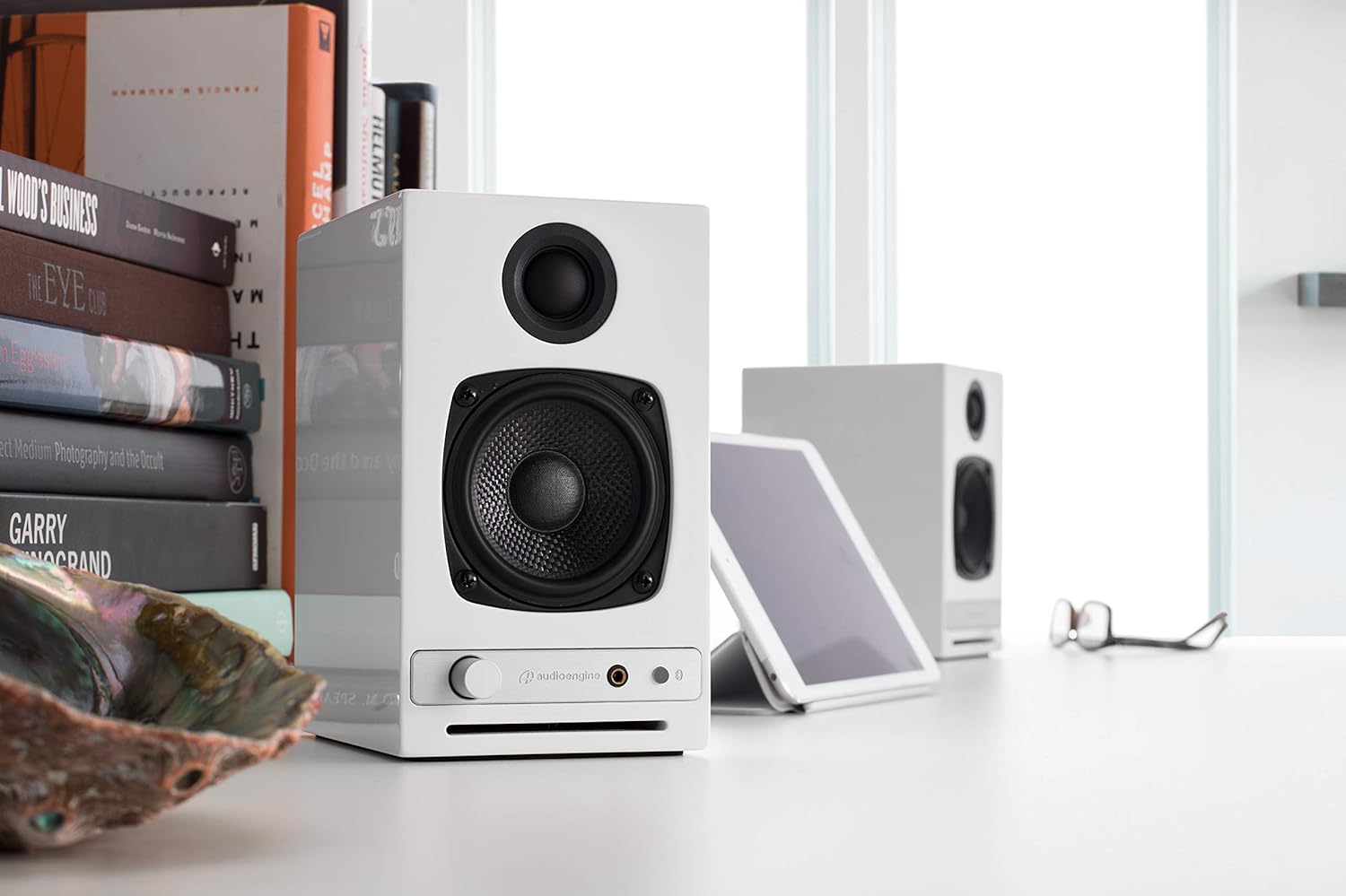 Audioengine HD3 Next Gen desktop speakers.