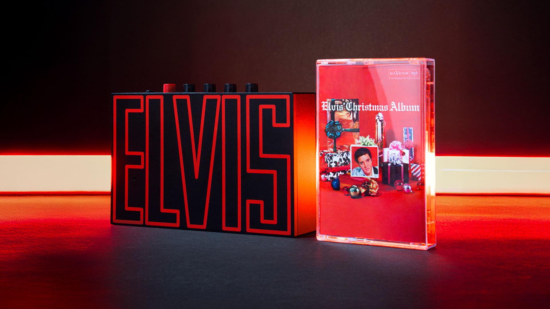 We Are Rewind Elvis cassette player.