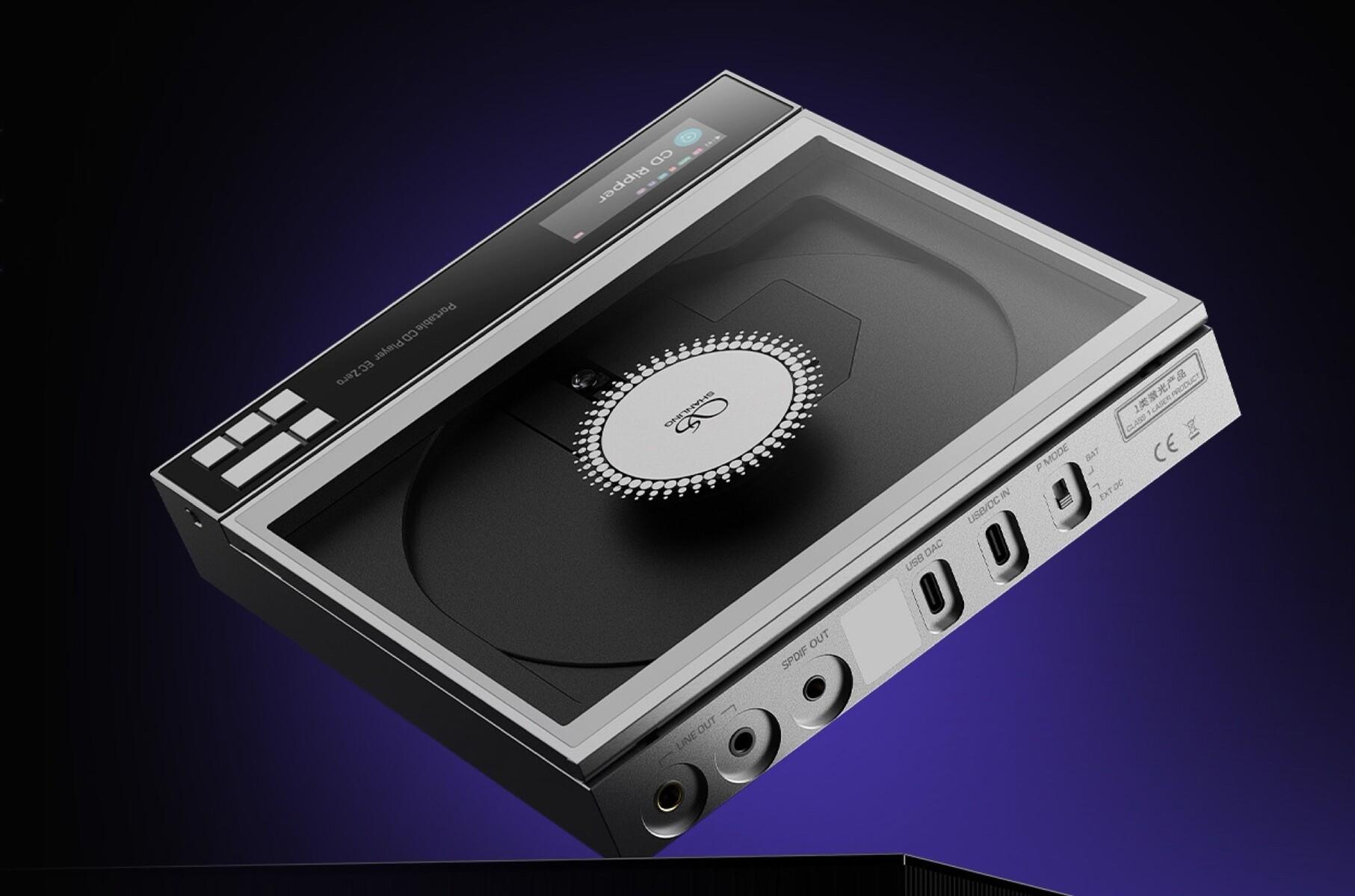 Shanling's EC Zero AKM Plays CDs, Rips WAVs, and Looks Cool Doing