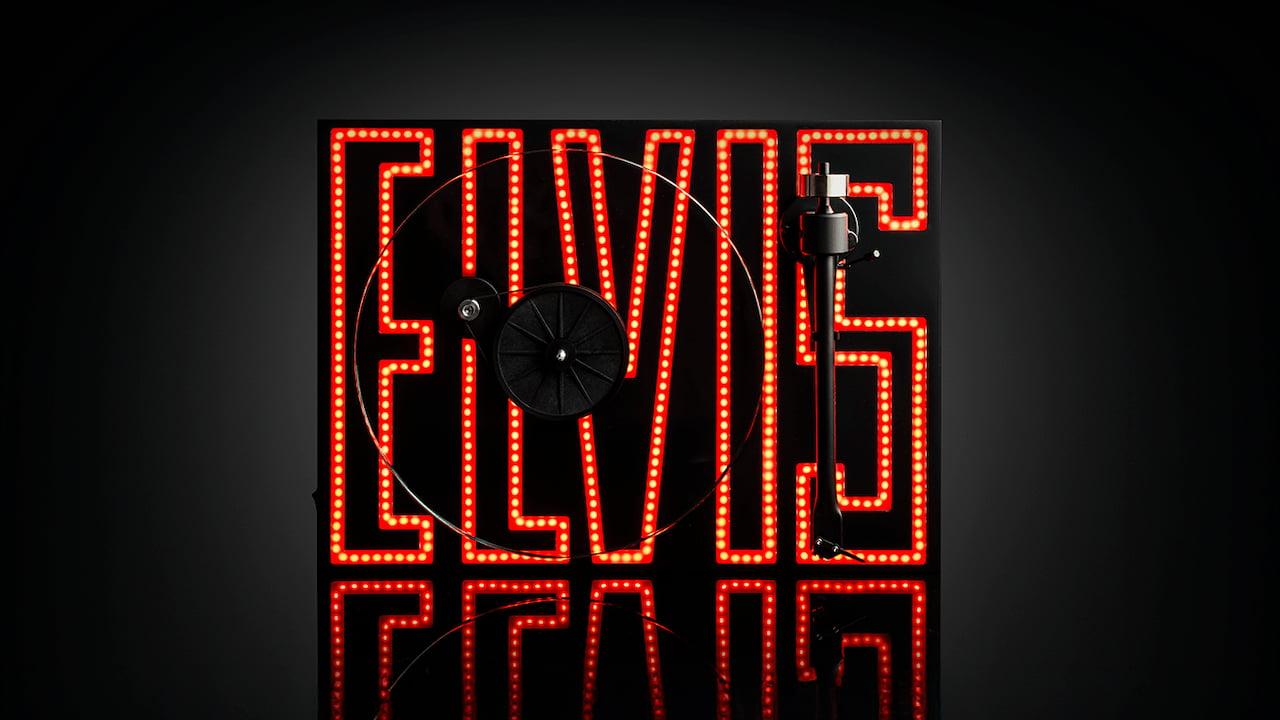 Pro-Ject Elvis Turntable top view.