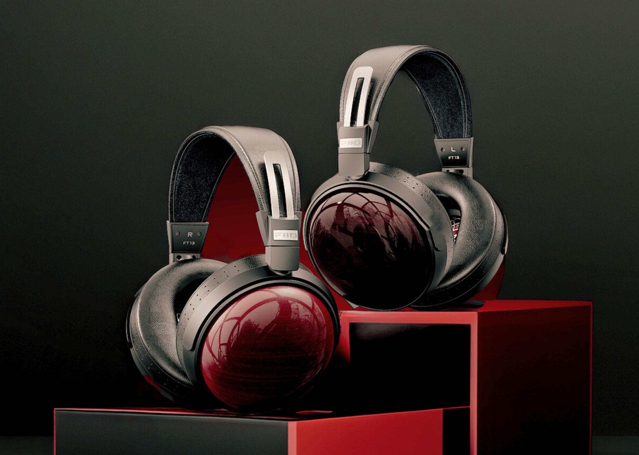 FiiO FT13 Wooden Headphones.