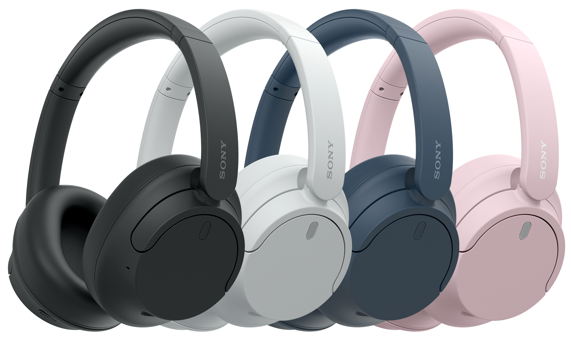 Sony’s Best Budget ANC Headphones Are Practically Going for Pennies Before Black Friday Hits 1 Sony WH-CH720N headphones in four differen colors: black, white, blue, and pink.
