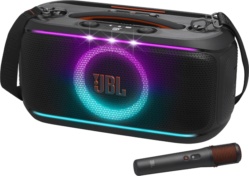 With the PartyBox On-The-Go 2 Plus and new EasySing microphones, JBL is trying to make karaoke work with the songs already in your playlist. 35d741e9 jbl partybox on the go 2 plus black 1