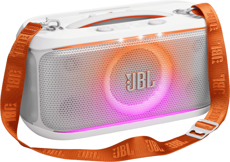 With the PartyBox On-The-Go 2 Plus and new EasySing microphones, JBL is trying to make karaoke work with the songs already in your playlist. 7e22d2ed jbl partybox on the go 2 plus white 1