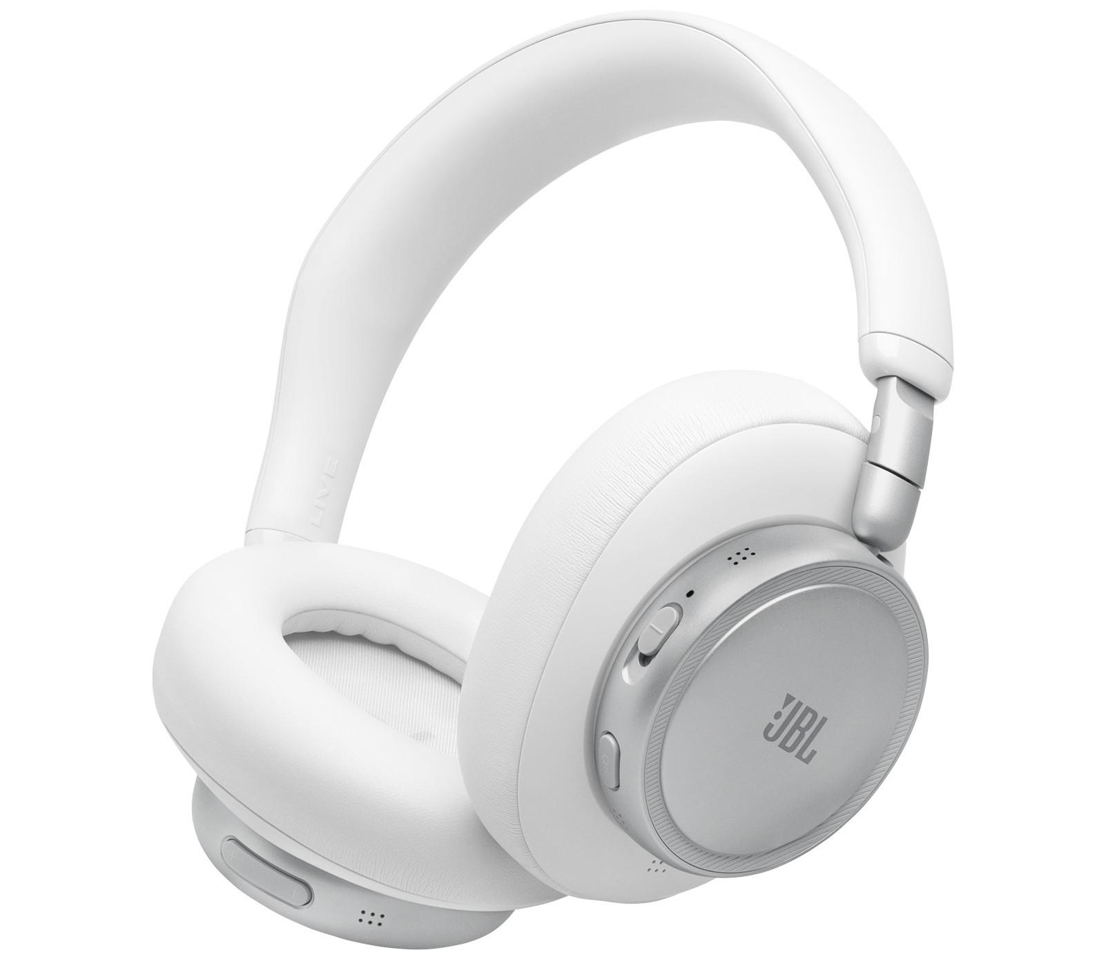Two new wireless headphones from JBL aim to make daily listening easier with longer battery life, improved noise cancelling, and personalized audio features. 87017002 jbl live 780nc white 1