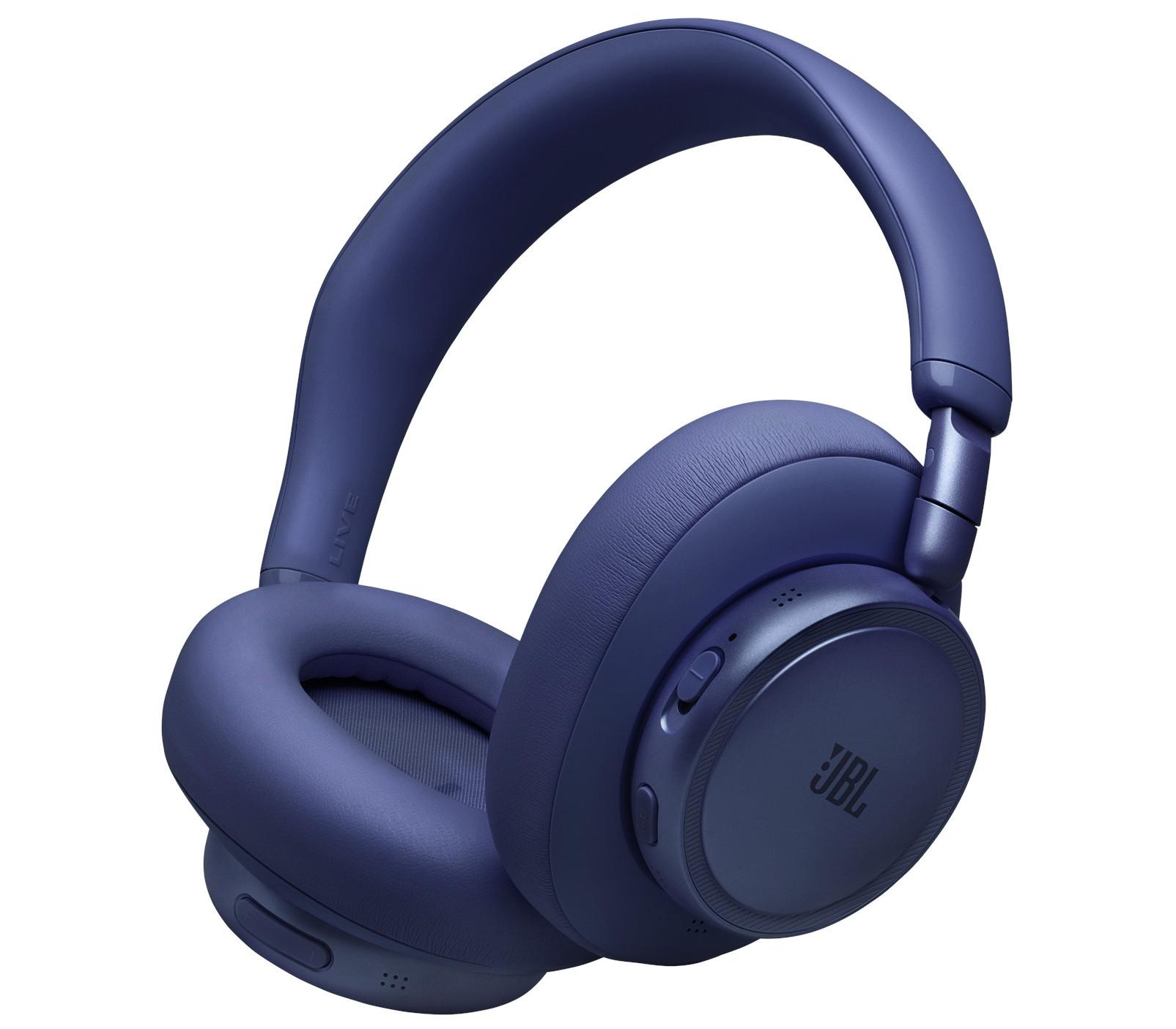 Two new wireless headphones from JBL aim to make daily listening easier with longer battery life, improved noise cancelling, and personalized audio features. d1261314 jbl live 780nc blue 1